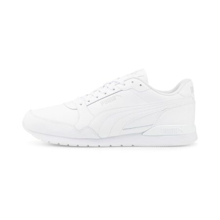 offerta a tempo: puma unisex st runner v3 l scarpe da ginnastica, puma white puma white gray violet — 30% da 64,95 € a 45,20 €