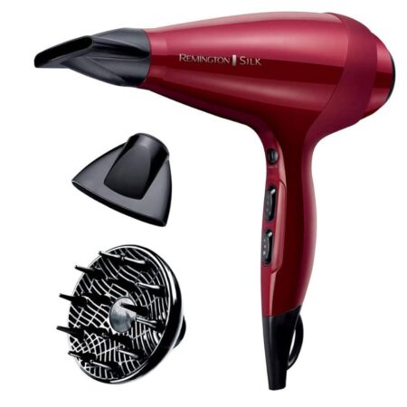 offerta a tempo: remington asciugacapelli professionale 24000w griglia in ceramica infusa di proteine della seta — 6% da 37,89 € a 35,55 €