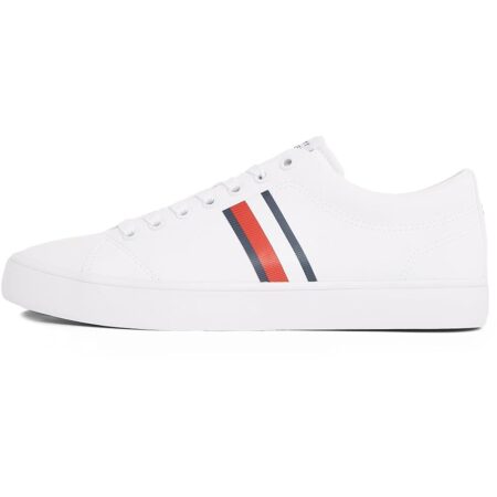 offerta a tempo: tommy hilfiger th hi vulc low core stripes mesh fm0fm05393, sneaker uomo — 6% da 79,90 € a 74,99 €