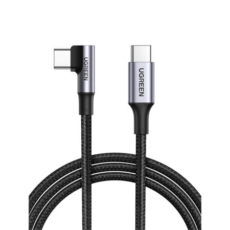 offerta a tempo: ugreen cavo usb c 100w 20v/5a, cable type c 90 gradi ricarica rapida compatibile con — 30% da 11,99 € a 8,39 €