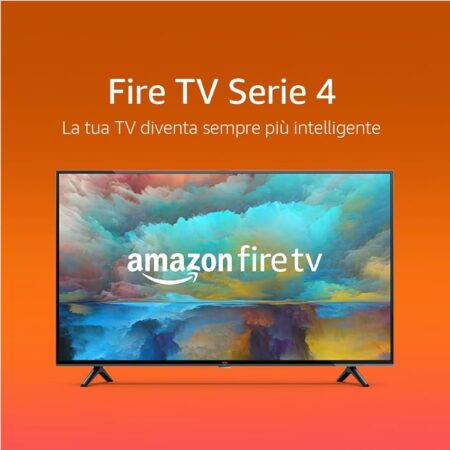 offerta a tempo: fire tv serie 4 smart tv ultrahd 4k da 50" — 53% da 599,99 € a 279,99 €
