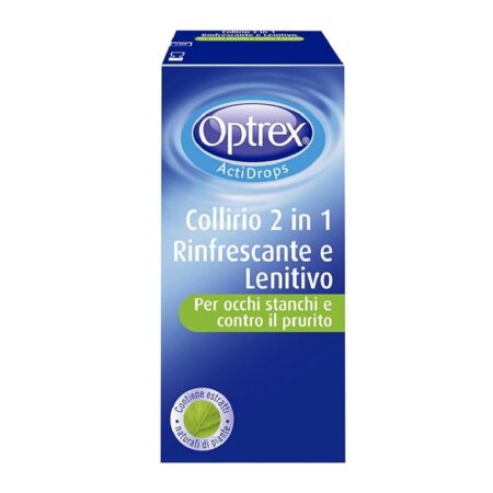 offerta a tempo: optrex actidrops 2in1, collirio rinfrescante e lenitivo con estratti naturali per — 28% da 8,30 € a 5,99 €