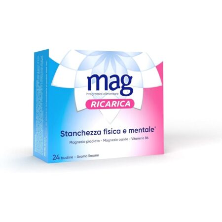 offerta a tempo: mag ricarica – integratori per adulti con magnesio pidolato, magnesio ossido — 5% da 13,30 € a 12,62 €