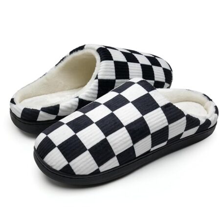 offerta a tempo: watelves pantofole uomo unisex donna antiscivolo scarpe inverno peluche morbido ciabatte — 32% da 22,88 € a 15,64 €