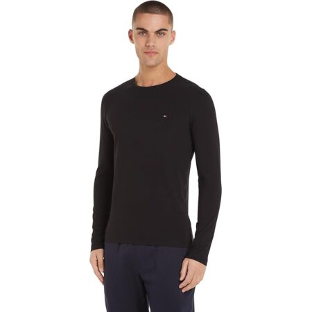 offerta a tempo: tommy hilfiger stretch slim fit long sleeve tee mw0mw10804, maglietta a maniche lunghe — 25% da 49,90 € a 37,43 €