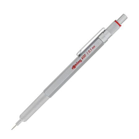 offerta a tempo: rotring 600 matita a punta fine 0,5, colore: argento — 35% da 41,94 € a 27,44 €