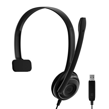 offerta a tempo: sennheiser pc7 cuffia monoaurale microfonica pc usb, nero — 23% da 29,90 € a 22,94 €