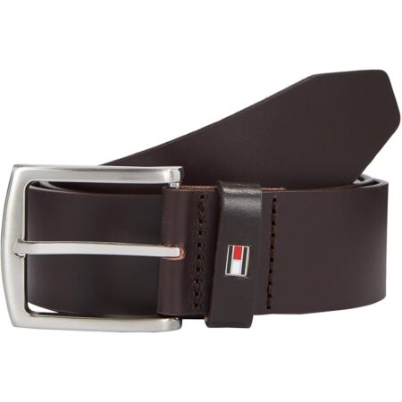 offerta a tempo: tommy hilfiger uomo cintura new denton 4.0 belt cintura in pelle — 32% da 49,90 € a 34,12 €