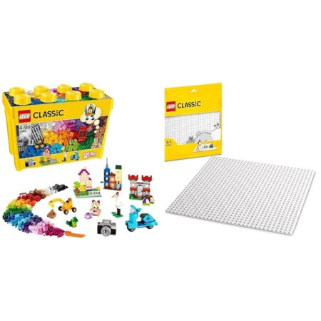 offerta a tempo: lego 10698 classic scatola mattoncini creativi grande, contenitore idee creative & — 26% da 58,98 € a 43,59 €