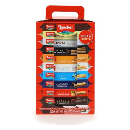 offerta a tempo: loacker confezione regalo con 11 delizie assortite di wafer — 15% da 14,99 € a 12,74 €