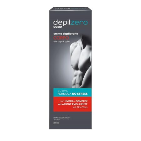 offerta a tempo: depilzero crema depilatoria da uomo 200ml — 50% da 8,62 € a 4,29 €