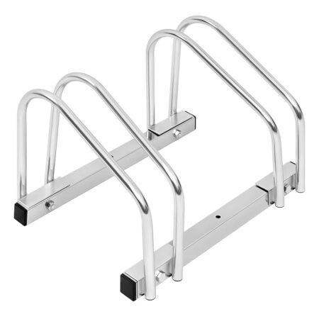 offerta a tempo: woltu rastrelliera per biciclette a 2 posti portabici per montaggio a terra e a muro — 18% da 28,99 € a 23,79 €