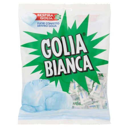 offerta a tempo: golia bianca caramelle dure gusto menta e liquirizia — 23% da 2,20 € a 1,69 €