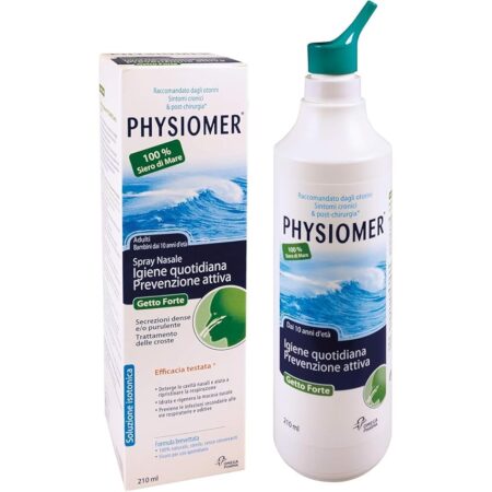 offerta a tempo: physiomer spray nasale getto forte siero di mare isotonico spray per sintomi cronici e post chirurgia — 47% da 16,90 € a 8,99 €