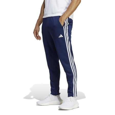 offerta a tempo: adidas uomo train essentials 3 stripes training pants, dark blue/white — 25% da 45,00 € a 33,95 €