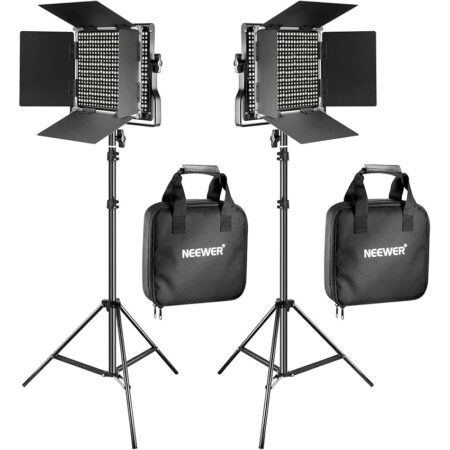 offerta a tempo: neewer 660 pannello luce led fotografia kit d’illuminazione:luci video bicolore dimmerabile 3200 — 20% da 232,99 € a 186,39 €