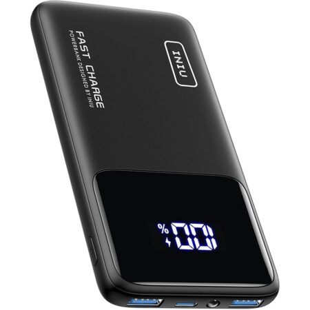 offerta a tempo: iniu power bank, 10000mah slimmest fast charge powerbank — 35% da 31,99 € a 20,72 €