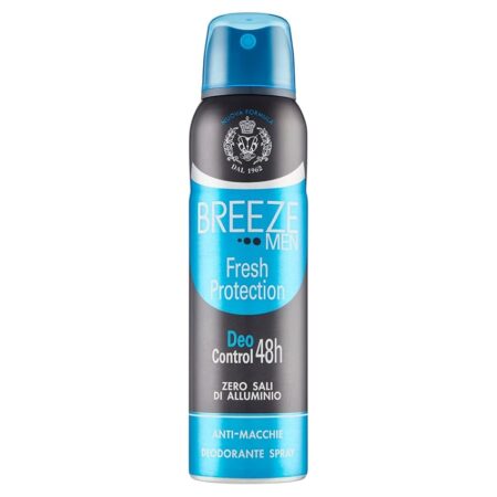 offerta a tempo: breeze deodorante spray men fresh protection, 150ml — 28% da 2,46 € a 1,76 €