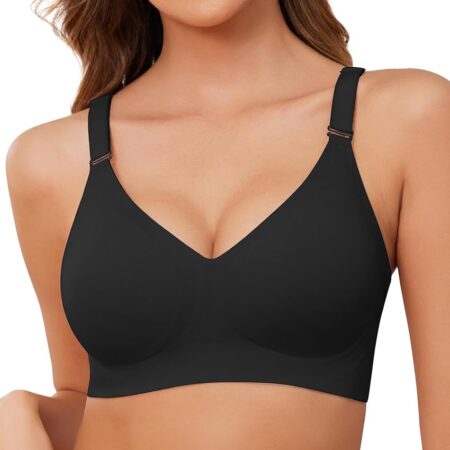 offerta a tempo: lonya donna reggiseno senza ferretto reggiseni senza cuciture push up comodo reggiseno — 5% da 23,99 € a 22,79 €
