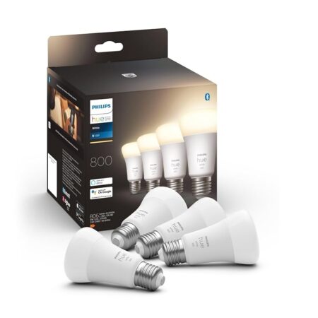 offerta a tempo: philips hue white lampadina smart led, attacco e27 — 13% da 49,99 € a 43,41 €