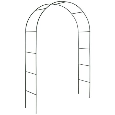 offerta a tempo: tectake arco giardino in ferro per rampicanti arco per rosa decorationi | — 10% da 19,79 € a 17,74 €
