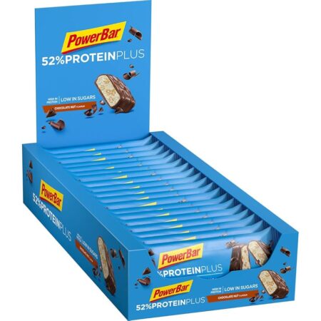 offerta a tempo: powerbar 52% protein plus chocolate nut 20x50g barretta ad alto contenuto proteico — 12% da 51,80 € a 45,58 €