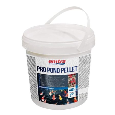 offerta a tempo: amtra pro pond pellet 5000 ml mangime per carpe koi, pesci rossi acquario dolce e laghetti — 20% da 28,56 € a 22,99 €