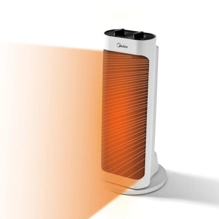 offerta a tempo: midea nth20 19je stufetta elettrica basso consumo con termoventilatore — 33% da 59,90 € a 39,90 €