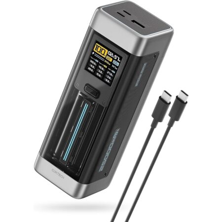 offerta a tempo: cuktech 20 power bank, 25000mah caricatore portatile batteria con 3 porte — 15% da 109,99 € a 93,99 €