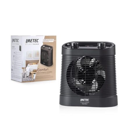 offerta a tempo: imetec silent power comfort, termoventilatore silenzioso e compatto — 23% da 64,99 € a 49,99 €