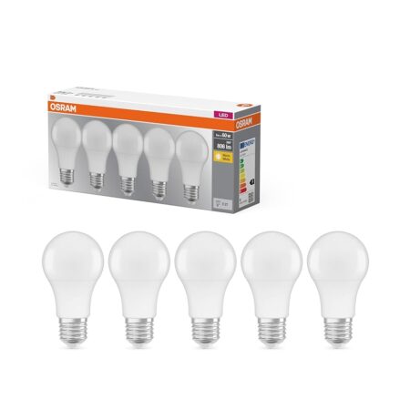 offerta a tempo: osram lampadina led a goccia, luce calda — 9% da 11,39 € a 10,39 €
