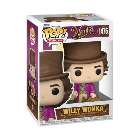 offerta a tempo: funko pop! movies: wonka willy wonka figura in vinile da collezione — 24% da 16,86 € a 12,80 €