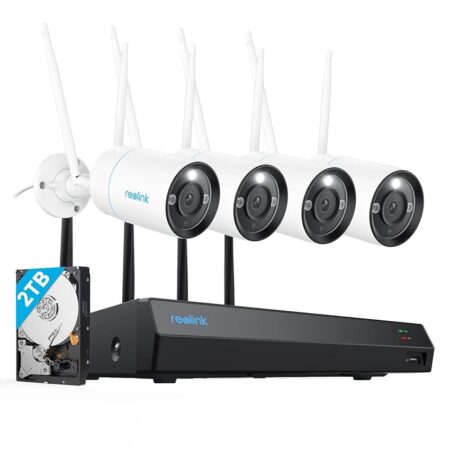 offerta a tempo: reolink 4k kit videosorveglianza wi fi 6, doppia banda 2,4/5 ghz — 15% da 629,99 € a 535,99 €