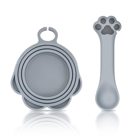 offerta a tempo: apriscatole per alimenti per animali domestici + coperchio ermetico — 60% da 9,99 € a 3,99 €