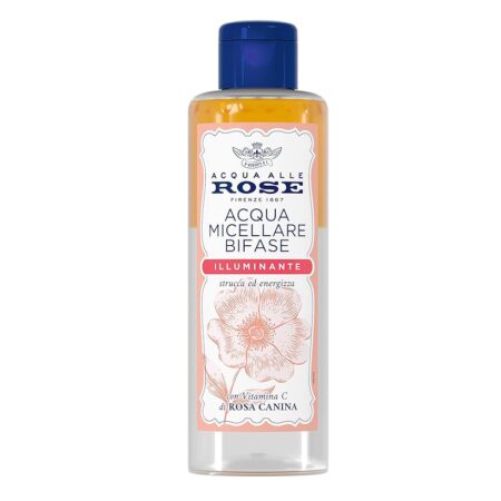 offerta a tempo: acqua alle rose, acqua micellare bifase illuminante per pelli spente o opache — 35% da 5,99 € a 3,90 €