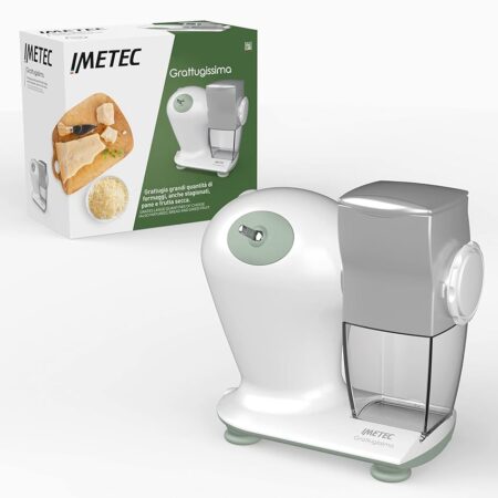 offerta a tempo: imetec grattugia elettrica per formaggio / pane e frutta secca — 43% da 127,99 € a 73,09 €
