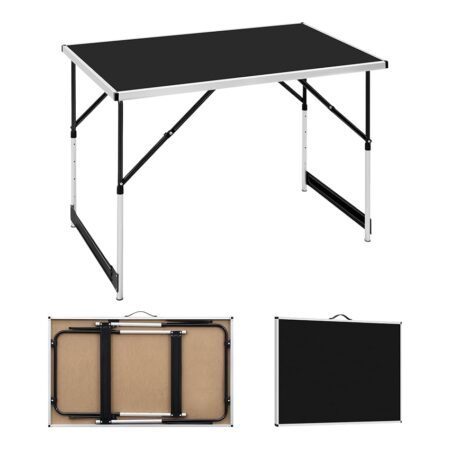 offerta a tempo: woltu tavolo da campeggio picnic giardino pieghevole portatile altezza regolabile — 15% da 49,99 € a 42,49 €