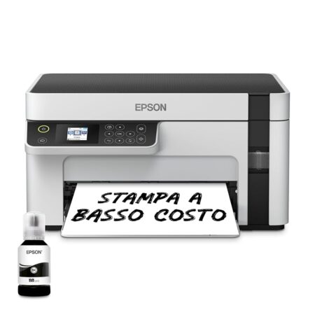 offerta a tempo: epson ecotank et m2120 stampante multifunzione monocromatica 3 — 37% da 304,00 € a 190,99 €