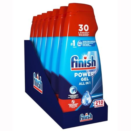 offerta a tempo: finish powergel detersivo lavastoviglie 210 lavaggi — 44% da 34,99 € a 19,68 €