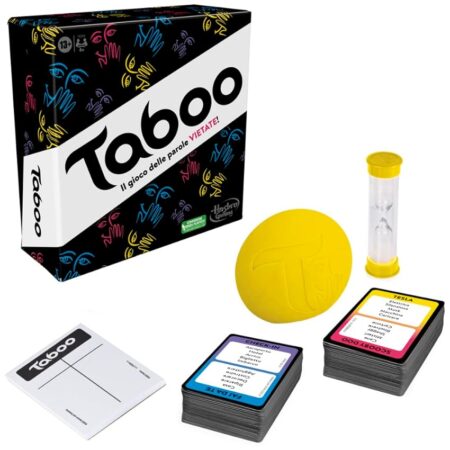 offerta a tempo: hasbro taboo classico, gioco di società con parole da indovinare per adulti e adolescenti — 46% da 34,99 € a 18,99 €
