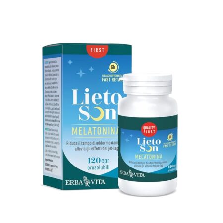offerta a tempo: erba vita melatonina integratore per il sonno 120 capsule — 57% da 13,90 € a 5,92 €