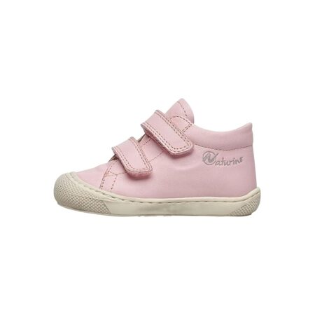 offerta a tempo: naturino scarpine primi passi in pelle, bianco rosa 18 — 34% da 77,00 € a 50,82 €