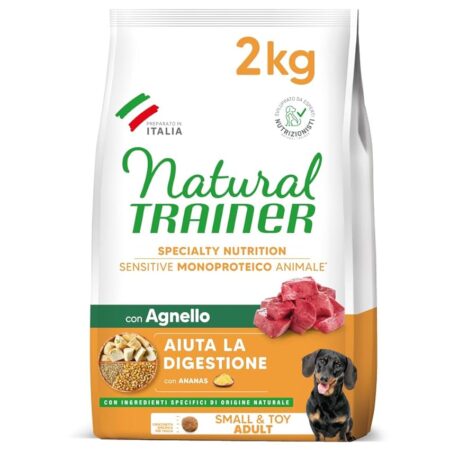 offerta a tempo: natural trainer sensitive no gluten cibo per cani adulti con agnello — 10% da 16,99 € a 15,29 €