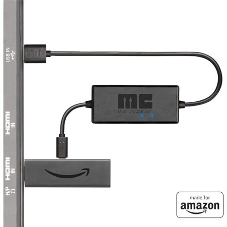 offerta a tempo: mission cables cavo di alimentazione usb per fire tv — 32% da 24,99 € a 16,99 €