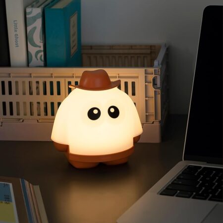 offerta a tempo: ihalo luce notturna bambini, carino fantasma luce notturna — 18% da 8,39 € a 6,88 €