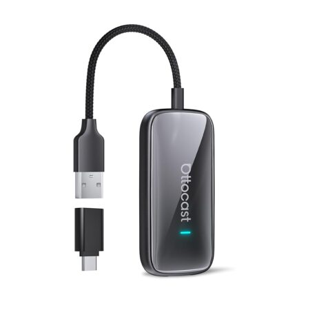 offerta a tempo: [modello 2025] ottocast adattatore carplay e android auto wireless — 15% da 129,00 € a 109,65 €