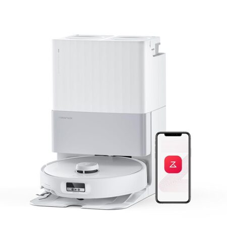 offerta a tempo: roborock qrevo edge robot aspirapolvere e lavapavimenti con stazione di svuotamento automatico — 47% da 1.499,99 € a 799,99 €