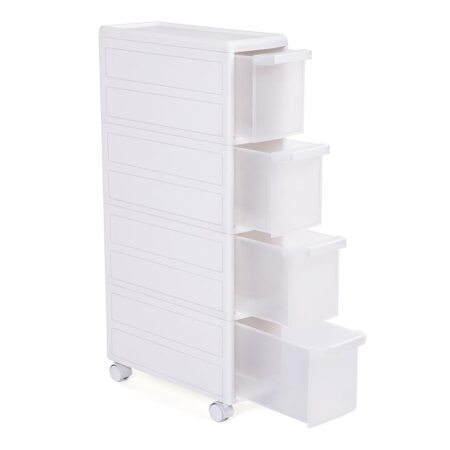 offerta a tempo: songmics carrello da bagno, mensola da cucina — 25% da 65,49 € a 49,12 €