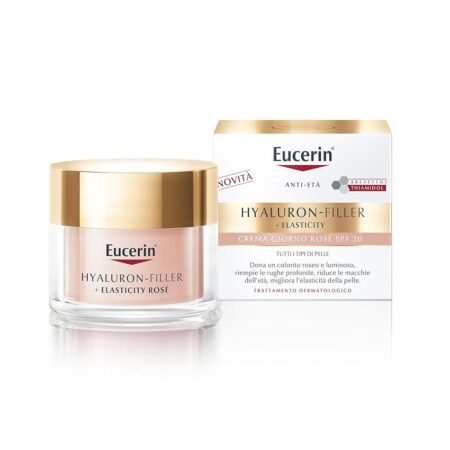 offerta a tempo: eucerin hyaluron filler + elasticity crema giorno rosé spf 30 50 ml — 12% da 29,19 € a 25,70 €