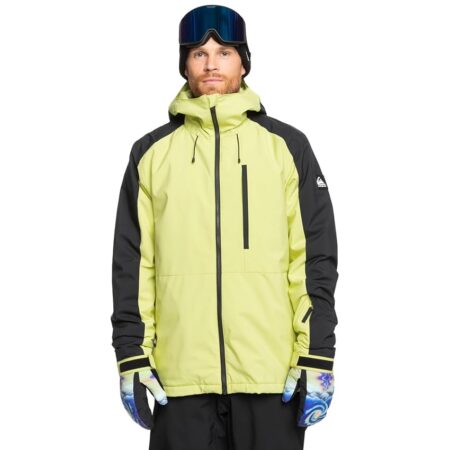 offerta a tempo: quiksilver mission block jk giacca, celery green — 39% da 240,00 € a 146,50 €